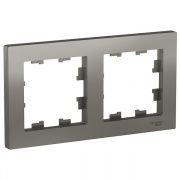 Рамка SE AtlasDesign 2 поста универсальная, сталь