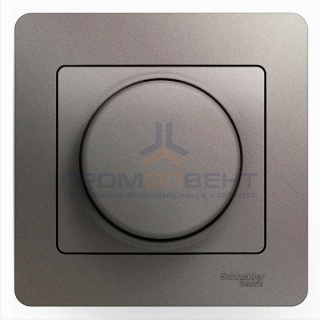Светорегулятор (диммер) LED RC 630Вт/ВА в сборе SE Glossa, платина