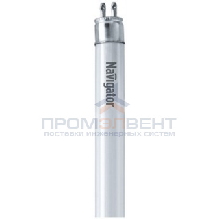 94100 NTL-T4 Лампа линейная люминесцентная ЛЛ 6вт NTL-Т4 840 G5 дневная
