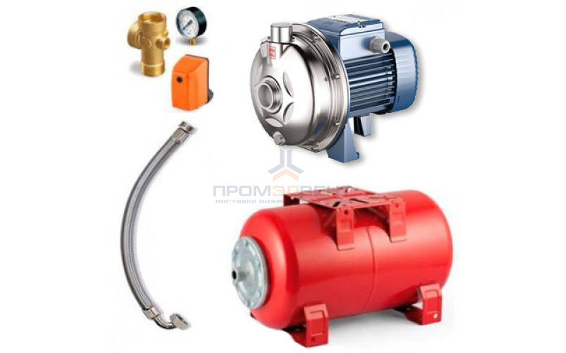 Насосная станция Pedrollo HYDROFRESH CP-ST4 158-50 CL - 0,75 кВт (Qmax 120 л/мин, 1x230В, с/х)