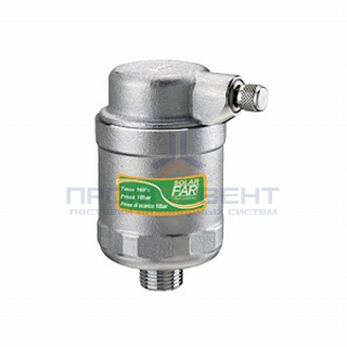 Воздухоотводчик автоматический FAR SOLAR-FAR 2068 - 1/2" (НР, воздухоотвод сбоку, для гелиосистем)