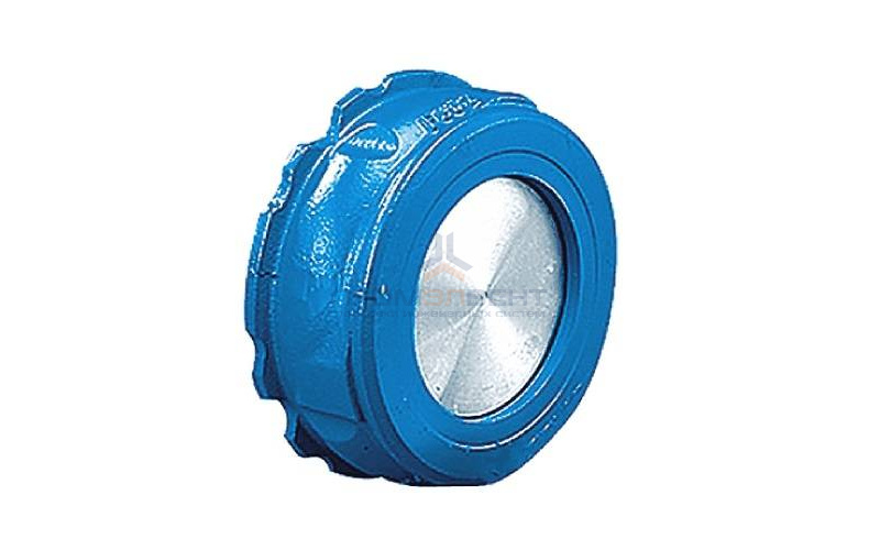 Клапан обратный межфланцевый Danfoss NVD 802 - Ду200 (ф/ф, PN16, Tmax 100°C, высокопрочный чугун)