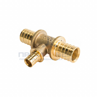 Тройник переходной STOUT - 25 x 25 x 20 (для труб из сшитого полиэтилена)