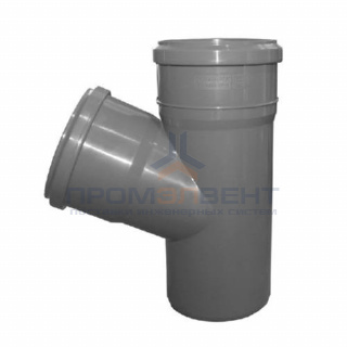 Тройник с отводом на 67° СИНИКОН Standart - 32 (для системы внутренней канализации)