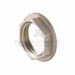 Контргайка VALTEC VTr.655 - 1" (резьбовая, латунь никелированная)