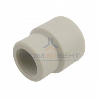 Муфта FV-Plast - 40 x 20 (под пайку внутренняя/наружная для полипропиленовых труб, цвет серый)