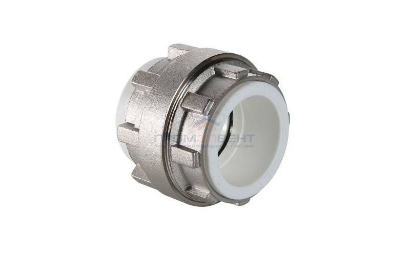 Муфта разъемная VALTEC VTp.763 - 20 (для полипропиленовых труб под пайку, цвет белый)
