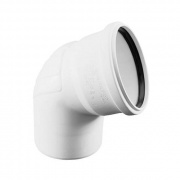 Отвод 67° REHAU RAUPIANO PLUS - 125 (для системы внутренней канализации)