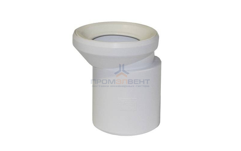 Патрубок для выпуска унитаза эксцентрический СИНИКОН Standart - 110 (для внутренней канализации)