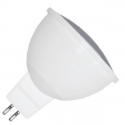 Лампа светодиодная FL-LED MR16 5.5W 6400K 12V GU5.3 510Lm d50x56mm
