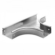 Т-отвод плавный к лотку 300х100 OSTEC