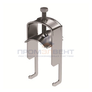 Держатель кабельный  для крепления к профилю, д. 50-56