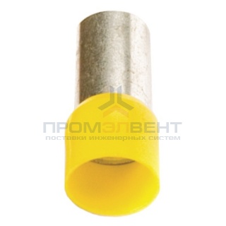 Наконечник-гильза изолированный НШВИ 25,0кв.мм - 16мм желтый (50шт) DKC