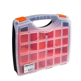 Ящик пластиковый для крепежа и инструмента 325х280х60мм
