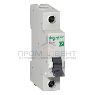 Автоматический выключатель Schneider Electric EASY 9 1П 25А B 4,5кА 230В (автомат)