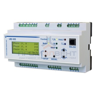 Универсальный блок защиты асинхронных двигателей УБЗ-305