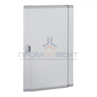 Дверь металлическая выгнутая для шкафов Legrand XL3 160-400 высотой 750мм 4 рейки