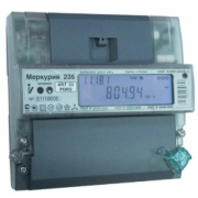 Электросчетчик Меркурий 236 АRT 5-10А 220/380В Кл.т.0,5S/1,0 Мн.т. А/Р На DIN рейку ЖКИ RS485 Тр.вкл